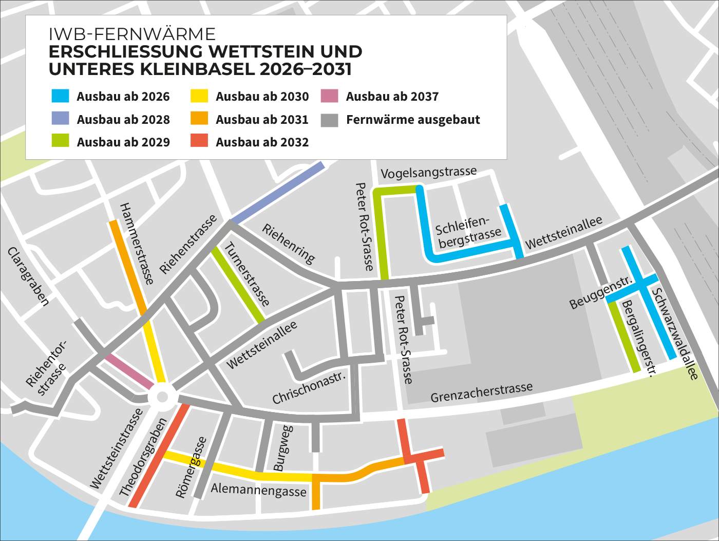 Fernwärmeausbau Wettstein