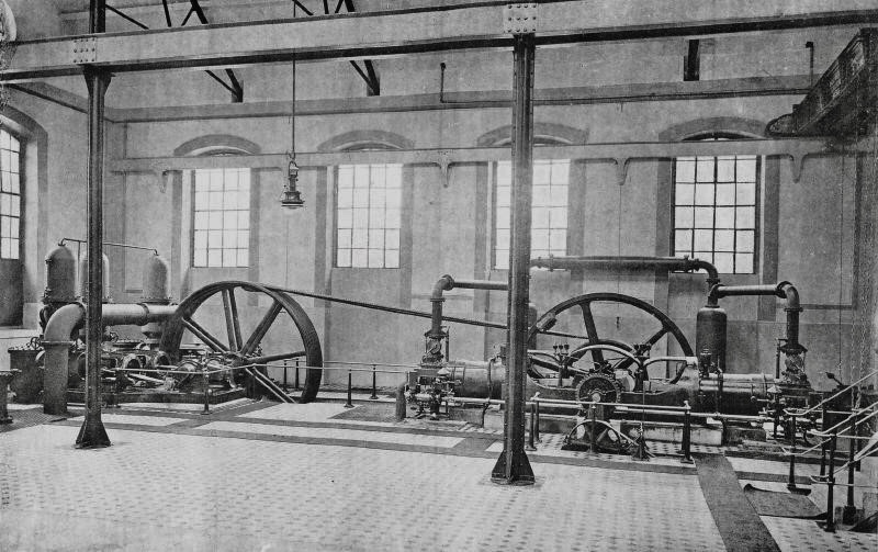 Historische Pumpen Pumpwerk