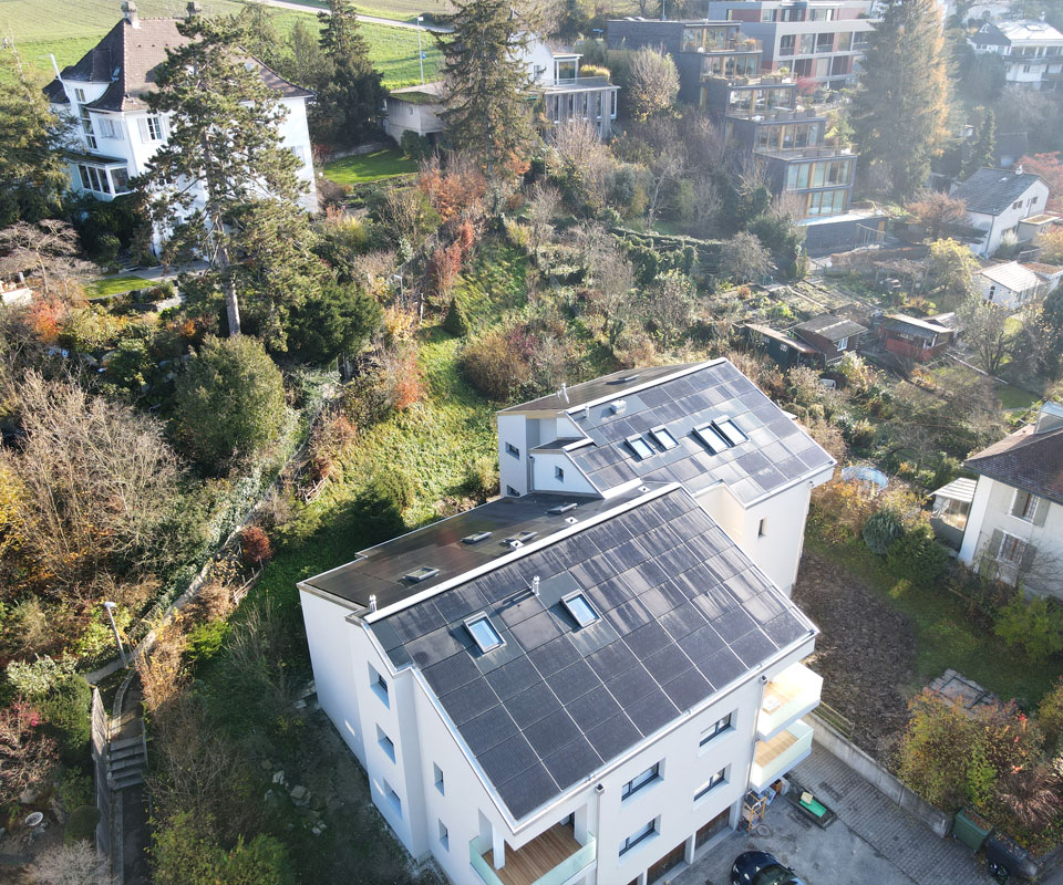 Mehrfamilienhaus mit PV