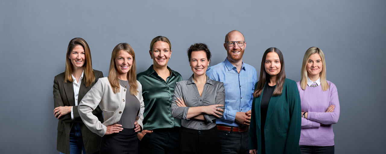 Gruppenfoto der HR Business Partner von IWB