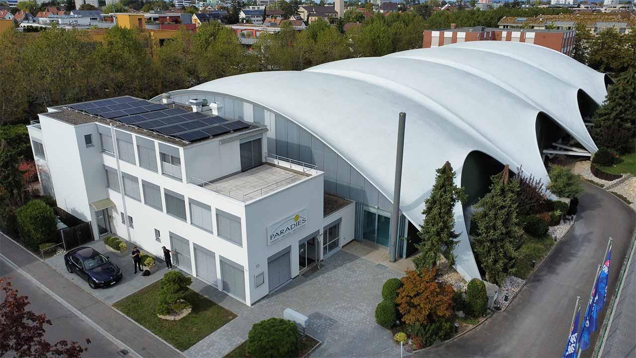 PV-Anlage Swiss Indoors