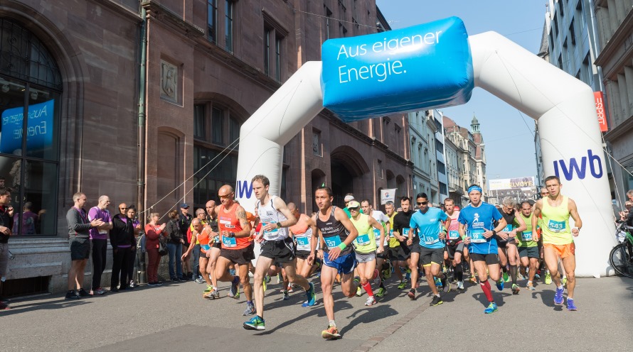Bild Start IWB Basel Marathon