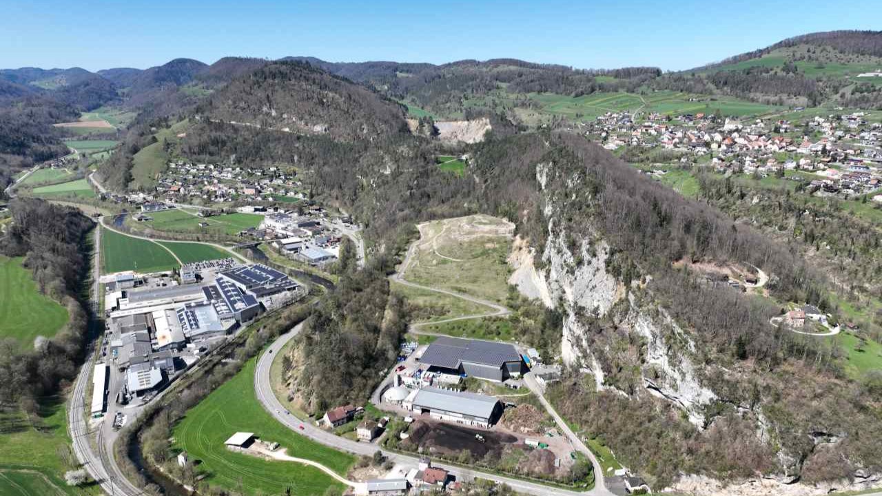 Bild Areal Kelsag für PV-Anlage Hinterm Chestel